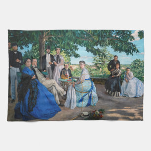 Frédéric Bazille - De Familiereünie Theedoek