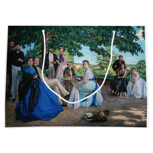 Frederic Bazille - de gezinshereniging Groot Cadeauzakje (Voorkant)