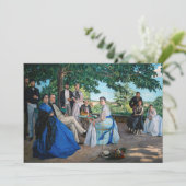 Frederic Bazille - de gezinshereniging Kaart (Staand voorkant)