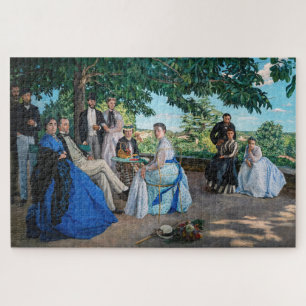 Frederic Bazille - de gezinshereniging Legpuzzel