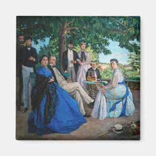 Frederic Bazille - de gezinshereniging Magneet