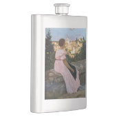 Frederic Bazille - de roze dress Flacon (Rechts)