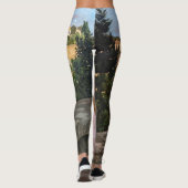 Frederic Bazille - de roze dress Leggings (Achterkant)