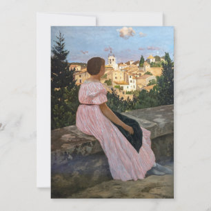 Frederic Bazille - De Roze Jurk Kaart