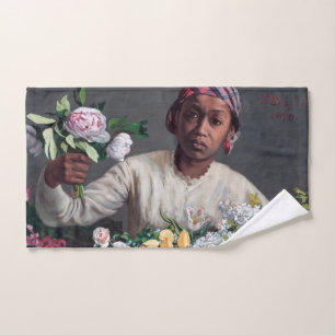 Frédéric Bazille - Jeune femme aux pivoines