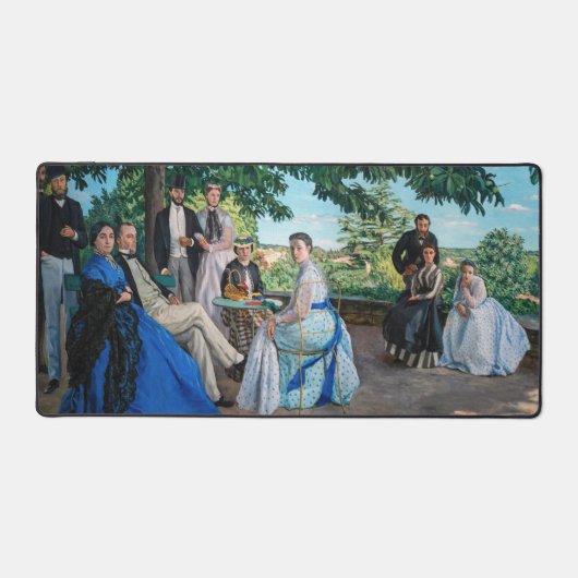 Frédéric Bazille - La Réunion Familiale (Recto)