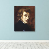 Frederic Chopin 1838 Canvas Afdruk (Insitu (Houten vloer))