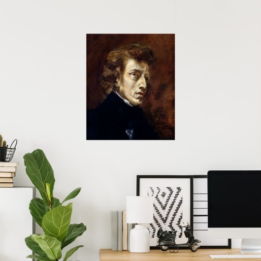 Frederic Chopin 1838 Poster (Thuiskantoor)