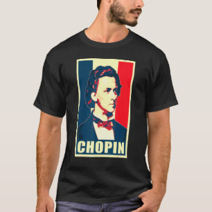 Frederic Chopin klassieke muziek componist Retro T-shirt