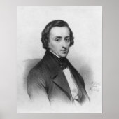 Frederic Chopin, na Ary Scheffer Poster (Voorkant)