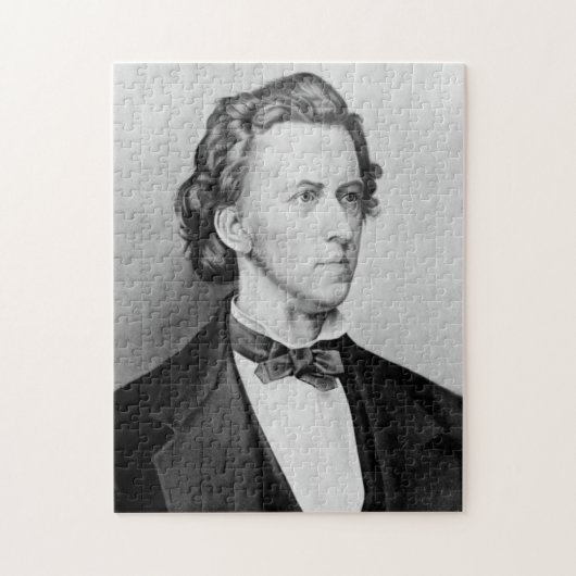 Frederic Chopin Poolse componist Legpuzzel (Verticaal)