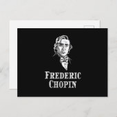 Frederic Chopin Portrait Briefkaart (Voorkant / Achterkant)