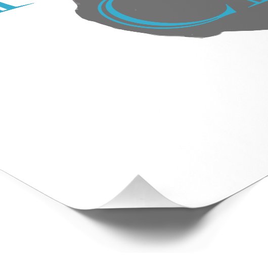 Frédéric Chopin portret Perfect Poster (Hoek)