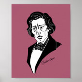 Frederic Chopin Poster (Voorkant)