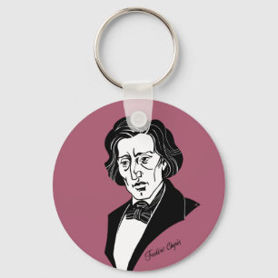 Frederic Chopin Sleutelhanger