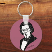 Frederic Chopin Sleutelhanger (Voorkant)
