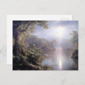 Frederic Church, De rivier van het leven, Briefkaart (Voorkant / Achterkant)