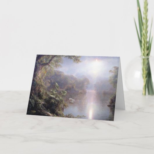 Frederic Church, De rivier van het leven, Kaart (Voorkant)