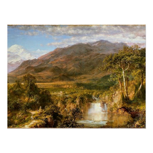 Frederic Church, Hart van de Andes, Perfect Poster (Voorkant)