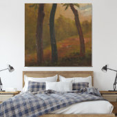 Frederic Edwin Church - Boslandschap Canvas Afdruk (Insitu (Slaapkamer))