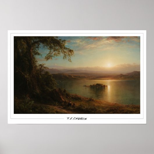 Frederic Edwin Church Fine Art #538 Poster (Voorkant)