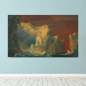 Frederic Edwin Church - Iceberg Fantasy Canvas Afdruk (Insitu (Houten vloer))