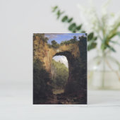 Frederic Edwin Church - The Natural Bridge Virgini Briefkaart (Staand voorkant)