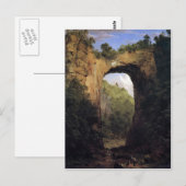 Frederic Edwin Church - The Natural Bridge Virgini Briefkaart (Voorkant / Achterkant)