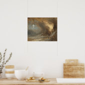 Frederic Edwin Church - Visie van het kruis Poster (Keuken)