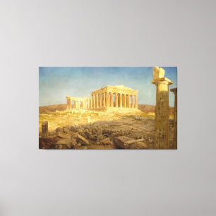 FREDERIC EDWIN KERK - Het Parthenon - 1871 - Canvas Afdruk
