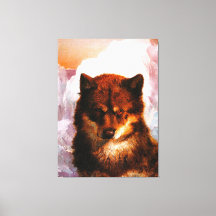 FREDERIC EDWIN KERK - Oosisoak (Artic Dog) 1861