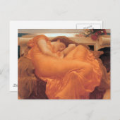 Frederic Leighton Flaming June Briefkaart (Voorkant / Achterkant)