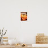 Frederic Leighton - Flaming June Poster (Keuken)