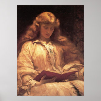 Frederic Leighton Maid with Yellow Hair Poster