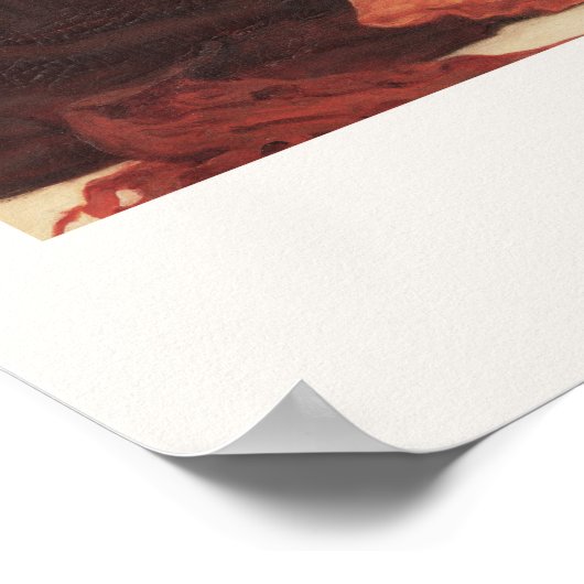 Frederic Lord Leighton Flaming June Schilderkunst Poster (Hoek)