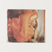 Frederic Lord Leighton Flaming June Square Art Wandkleed (Voorkant (horizontaal))