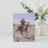 Frederic Remington Art Briefkaart (Staand voorkant)
