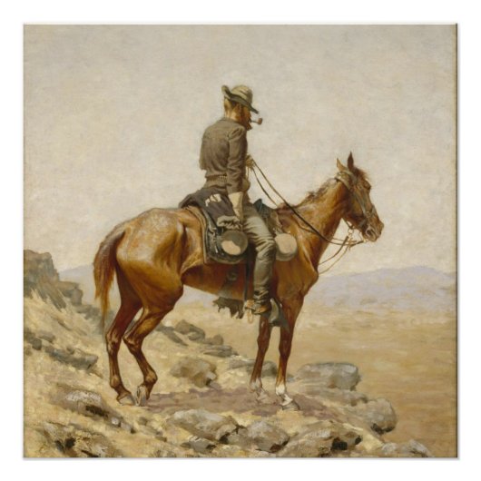 Frederic Remington - De zoektocht Perfect Poster (Voorkant)