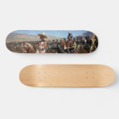 Frederic Remington is de Mexicaanse majoor (1889) Skateboard (Horizontaal)
