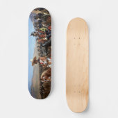 Frederic Remington is de Mexicaanse majoor (1889) Skateboard (Voorkant)