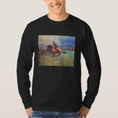 Frederic Remington Remington Stampede T-shirt (Voorkant)