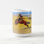 Frederic Remington's Cowboys 15oz Koffie Mok (Center)