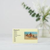 Frederic Remington's The Buffalo Runners (1909) Visitekaartje (Staand voorkant)