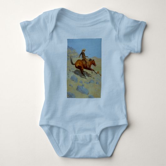Frederic Remington's The Cowboy (1902) Romper (Voorkant)