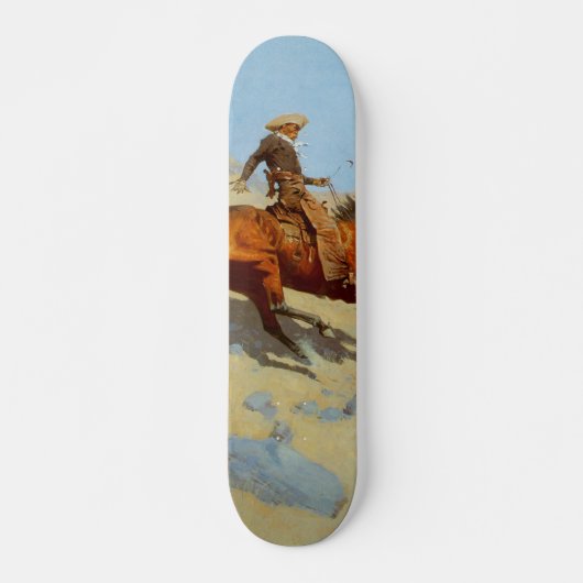 Frederic Remington's The Cowboy (1902) Skateboard (Voorkant)