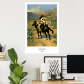 Frederic Remington's The Indian Trapper (1889) Poster (Thuiskantoor)