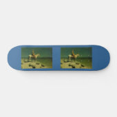 Frederic Remington's The Night Herder (circa 1908) Skateboard (Horizontaal)