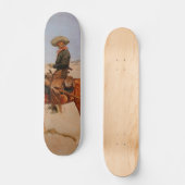 Frederic Remington's The Puncher (1895) Skateboard (Voorkant)
