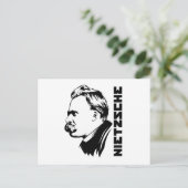 Frederich Nietzsche Portrait Briefkaart (Staand voorkant)
