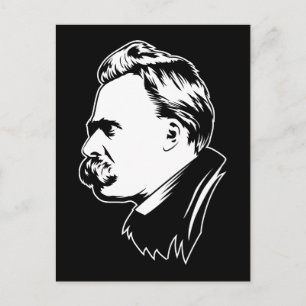 Frederich Nietzsche Portrait Mousepad Briefkaart
